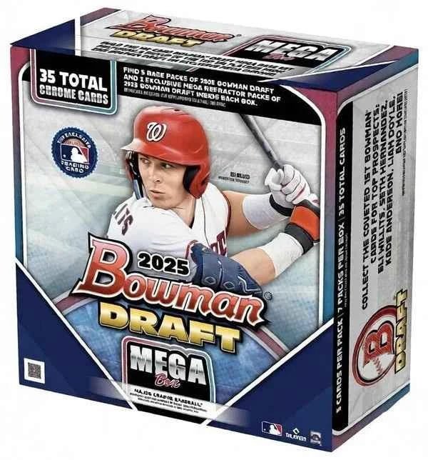 2025 Bowman Draft Baseball Mega Box - CardVault Store